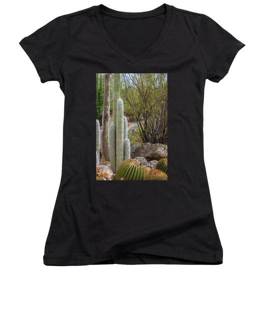 Cacti III - Women's V-Neck