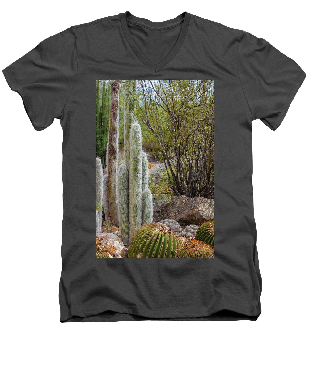 Cacti III - Men's V-Neck T-Shirt