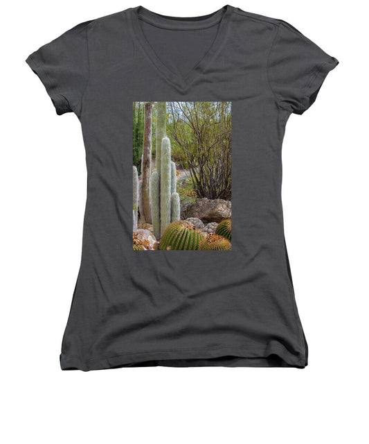 Cacti III - Women's V-Neck