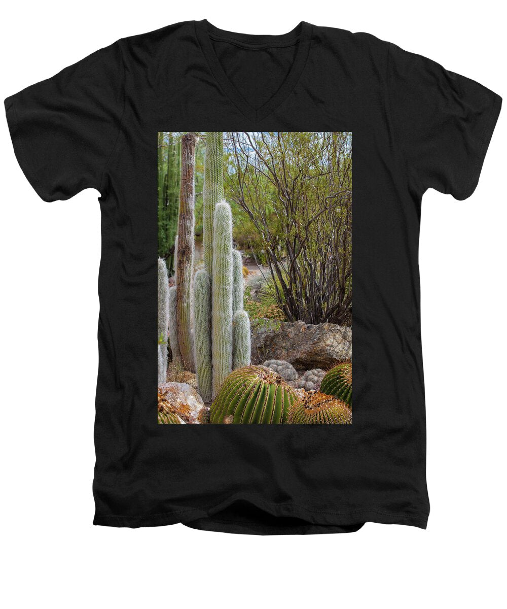 Cacti III - Men's V-Neck T-Shirt