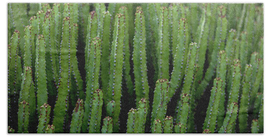 Cacti V - Bath Towel