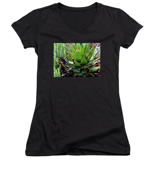 Cacti VI - Women's V-Neck