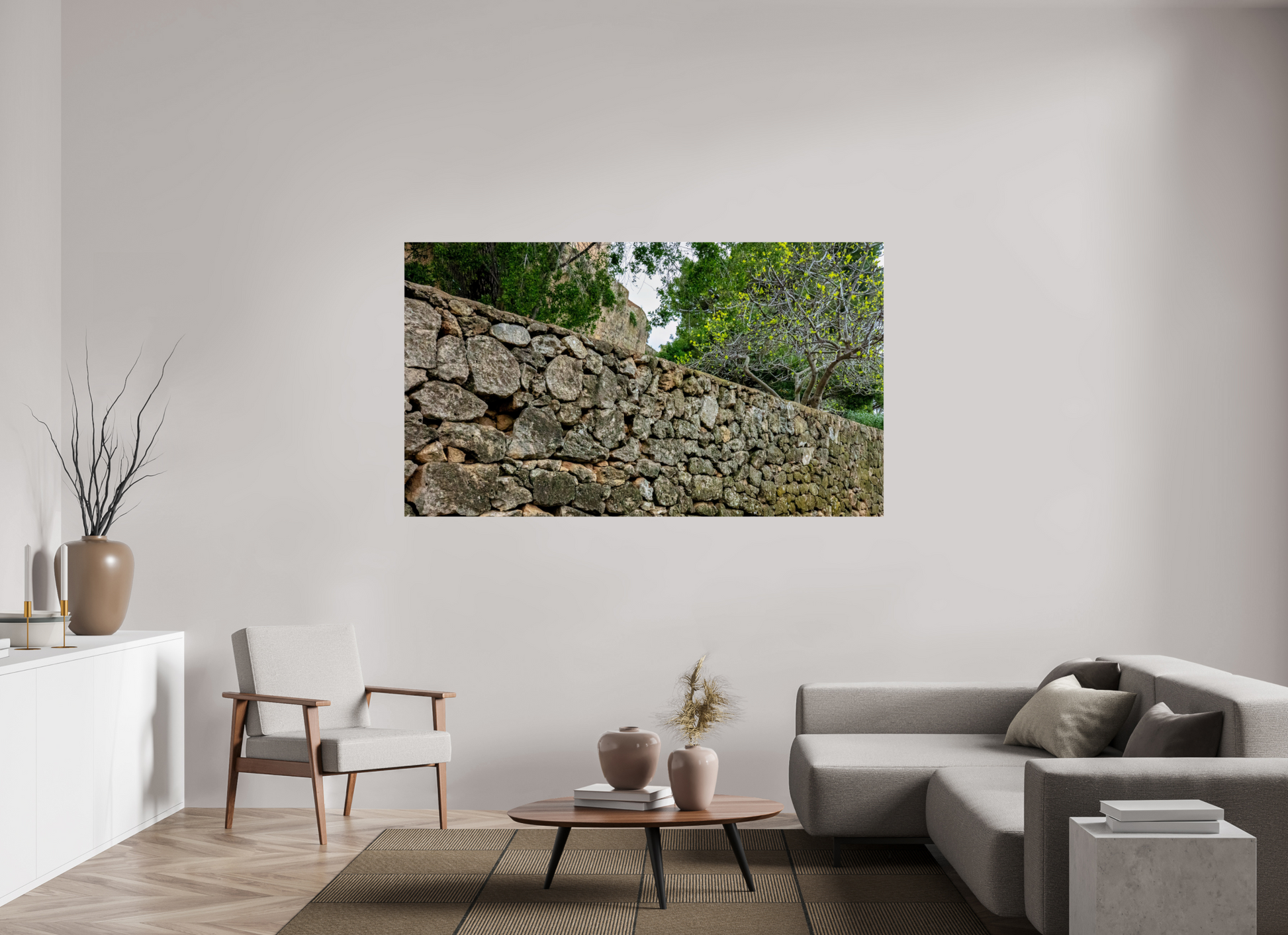 75.1 x 43″, Photo Print Under Acrylic Glass Spain Castle VII