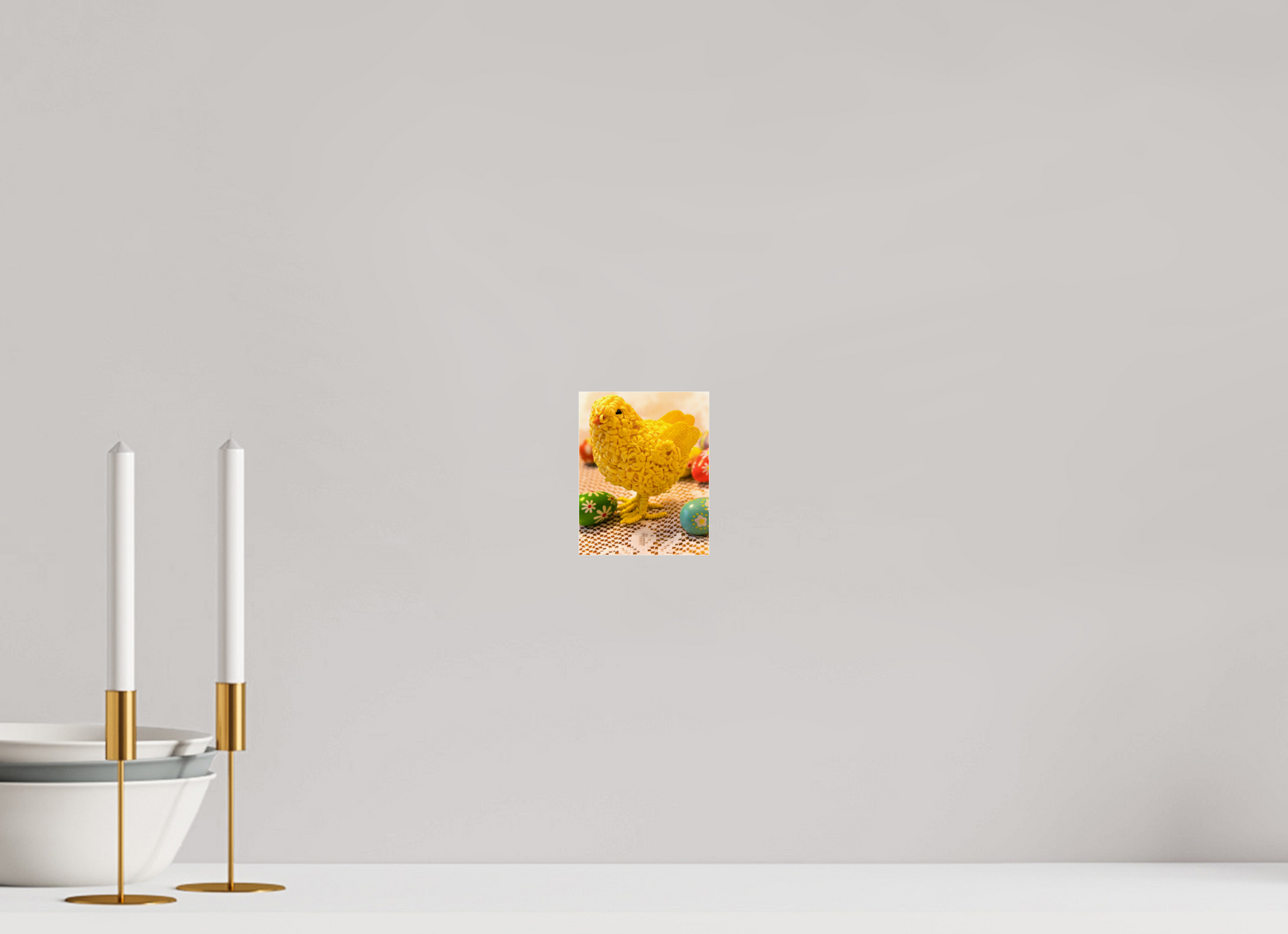 4 x 5″, Photo Print Under Acrylic Glass Easter Eggs II