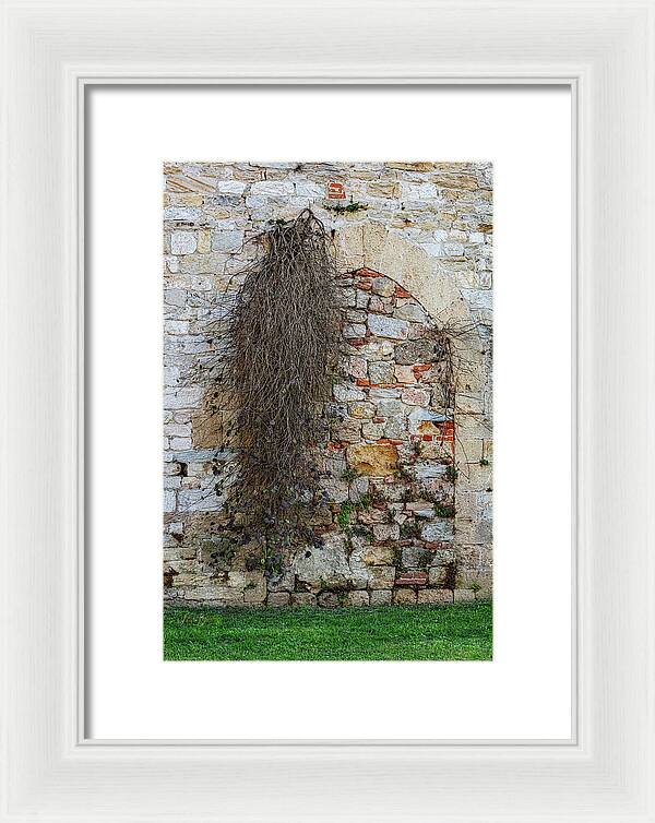 City Wall of Pisa - Framed Print