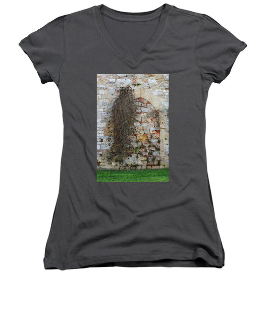 City Wall of Pisa - Women's V-Neck
