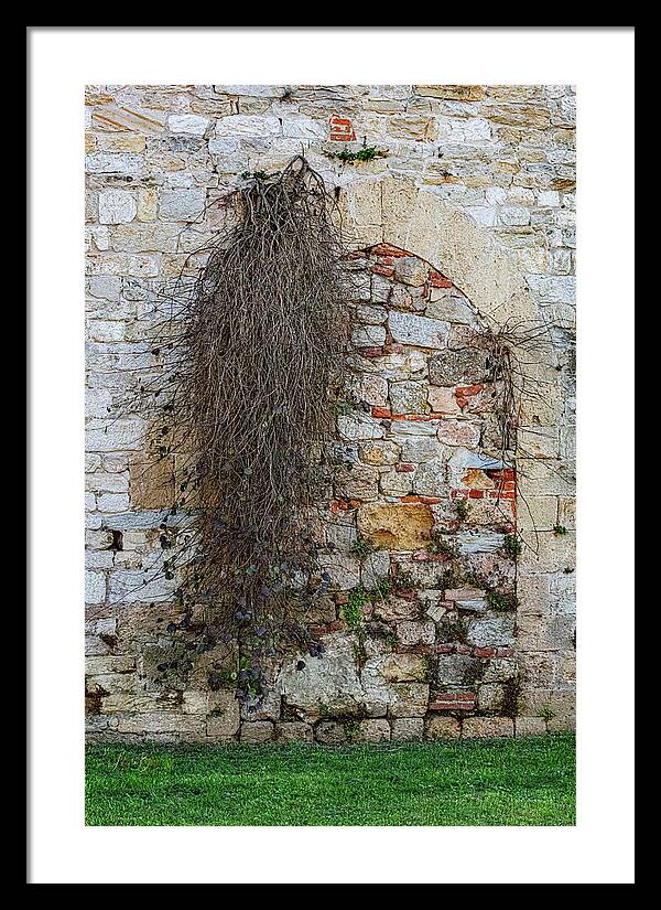 City Wall of Pisa - Framed Print