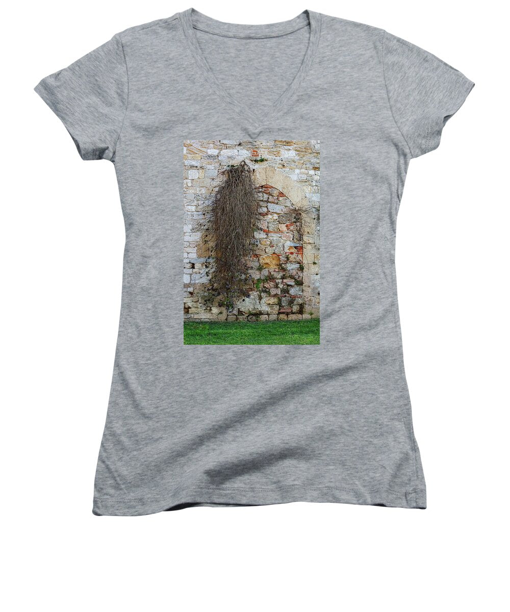 City Wall of Pisa - Women's V-Neck