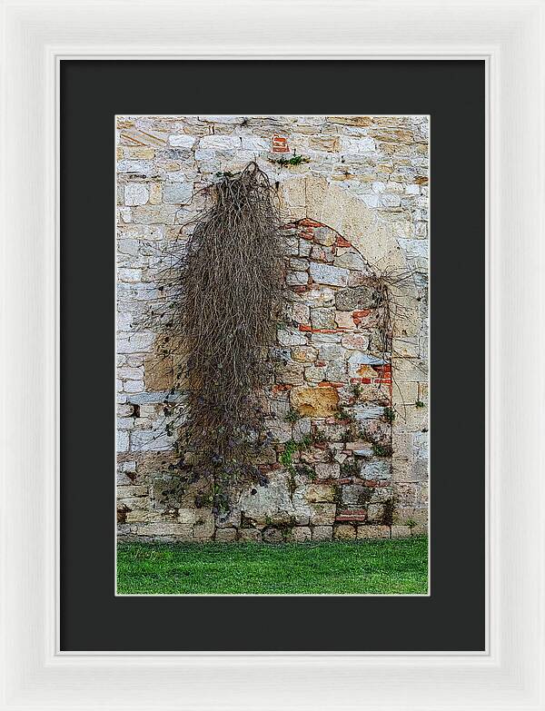 City Wall of Pisa - Framed Print