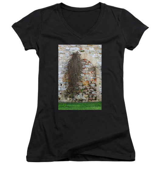 City Wall of Pisa - Women's V-Neck