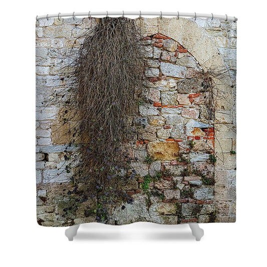 City Wall of Pisa - Shower Curtain