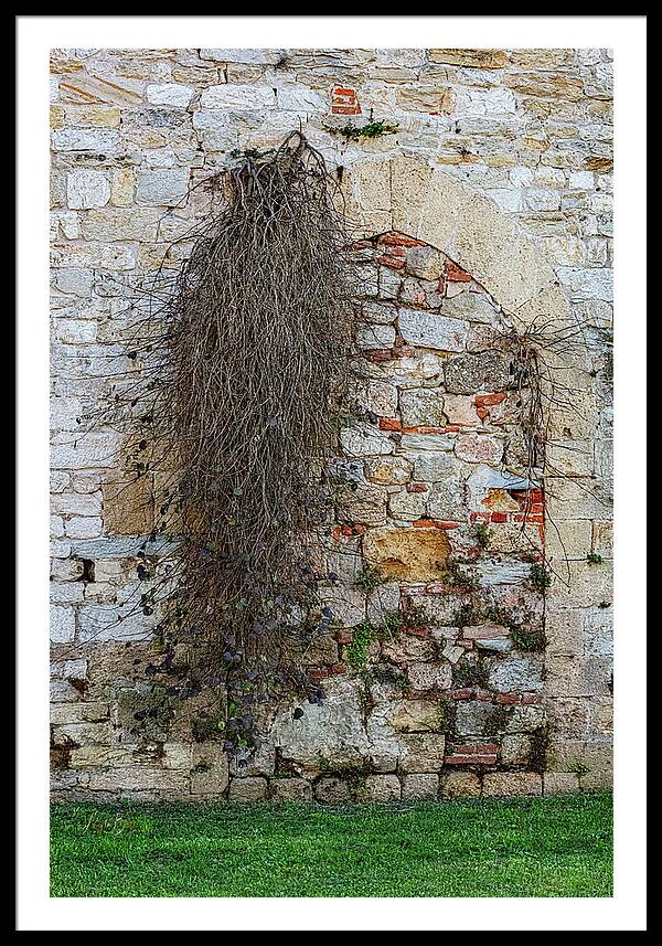 City Wall of Pisa - Framed Print