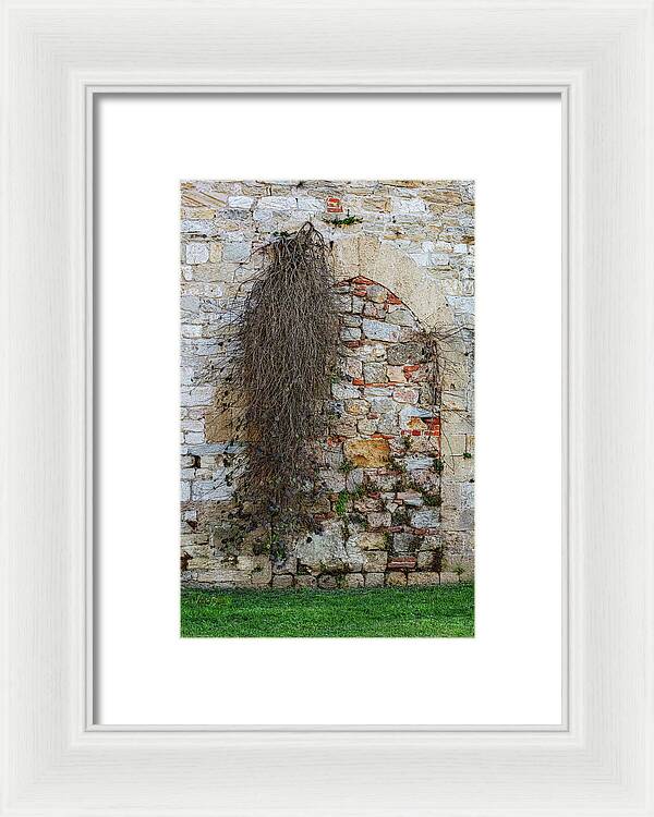 City Wall of Pisa - Framed Print