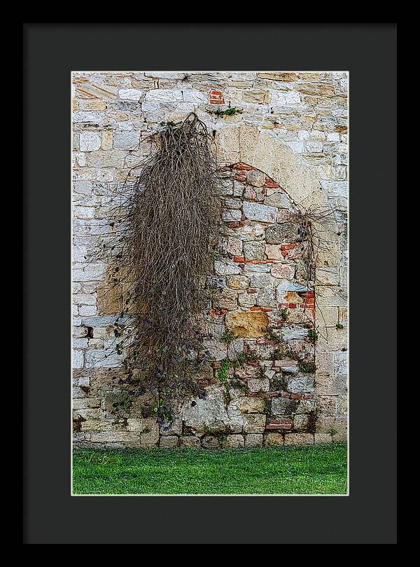City Wall of Pisa - Framed Print
