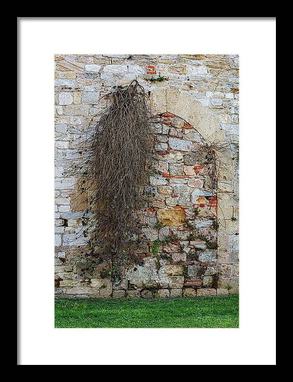 City Wall of Pisa - Framed Print