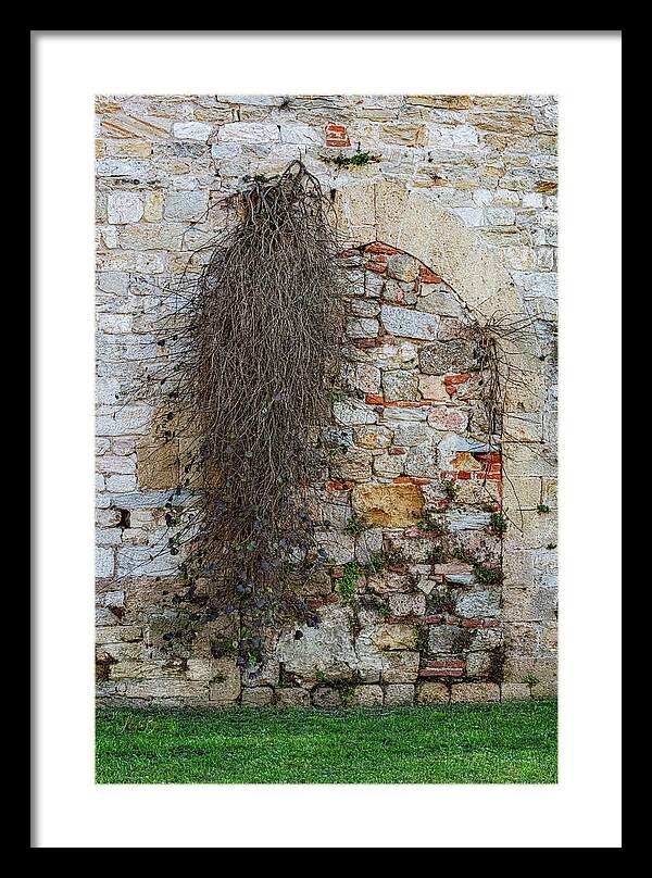 City Wall of Pisa - Framed Print