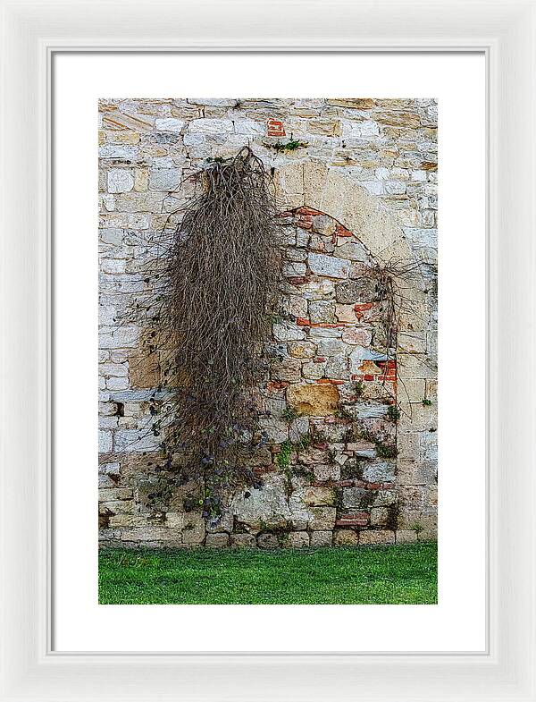 City Wall of Pisa - Framed Print