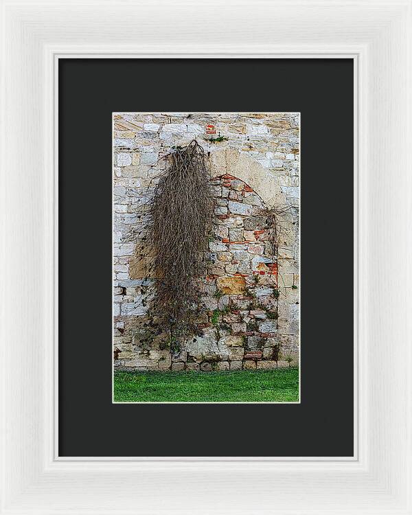 City Wall of Pisa - Framed Print