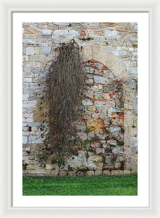 City Wall of Pisa - Framed Print