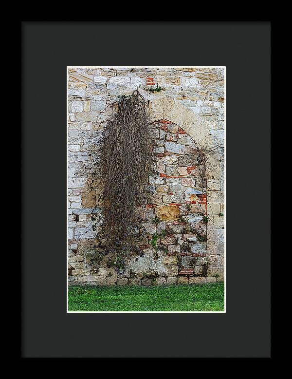 City Wall of Pisa - Framed Print