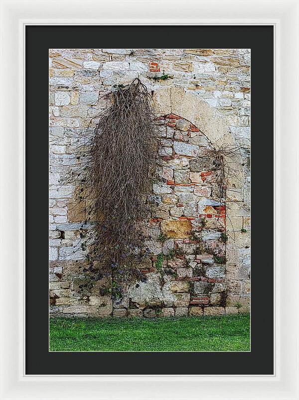 City Wall of Pisa - Framed Print