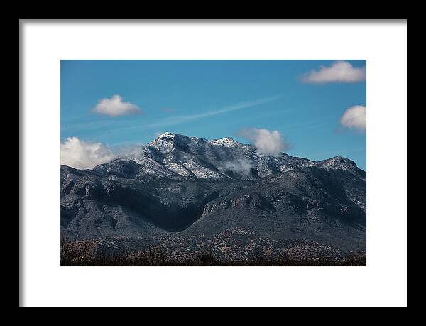 Cumulus Clouds Arizona - Framed Print