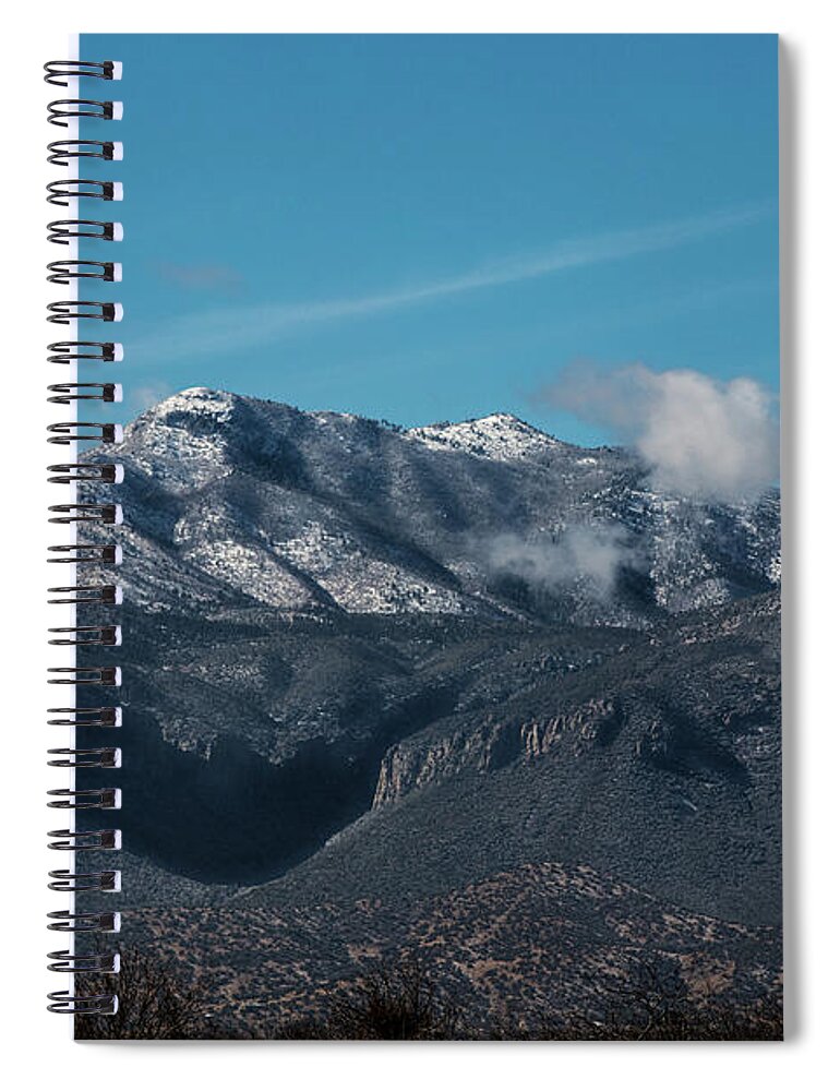 Cumulus Clouds Arizona - Spiral Notebook