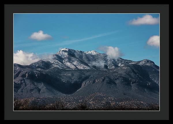 Cumulus Clouds Arizona - Framed Print