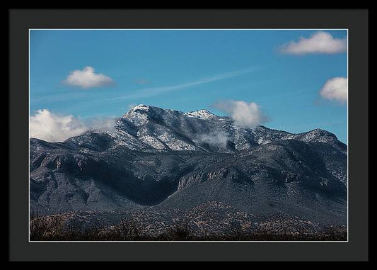 Cumulus Clouds Arizona - Framed Print
