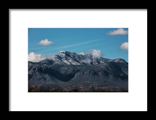 Cumulus Clouds Arizona - Framed Print