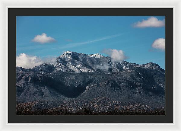 Cumulus Clouds Arizona - Framed Print
