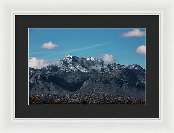 Cumulus Clouds Arizona - Framed Print
