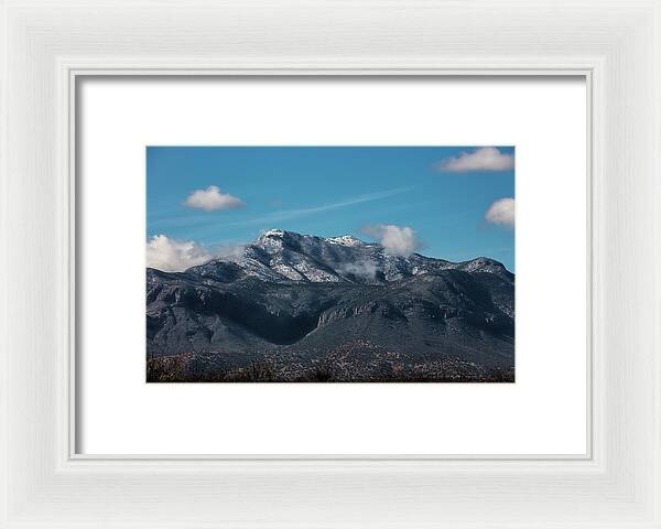 Cumulus Clouds Arizona - Framed Print