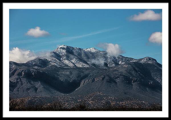 Cumulus Clouds Arizona - Framed Print