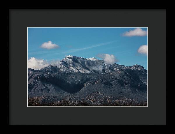Cumulus Clouds Arizona - Framed Print