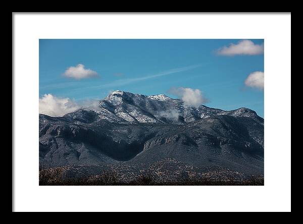 Cumulus Clouds Arizona - Framed Print