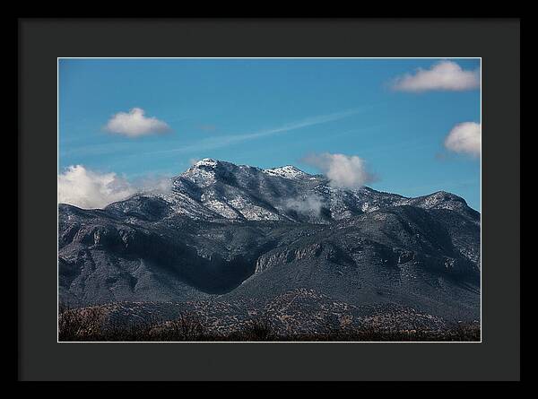 Cumulus Clouds Arizona - Framed Print
