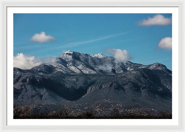 Cumulus Clouds Arizona - Framed Print