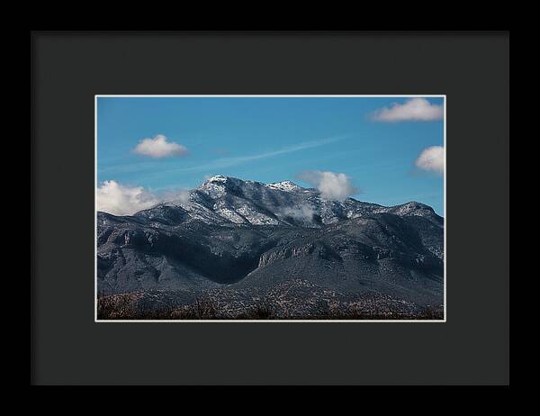 Cumulus Clouds Arizona - Framed Print