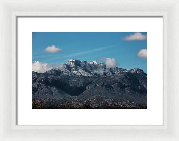 Cumulus Clouds Arizona - Framed Print