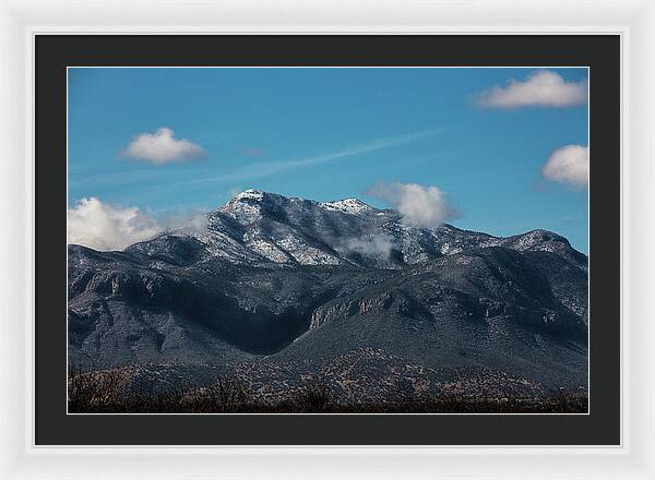 Cumulus Clouds Arizona - Framed Print