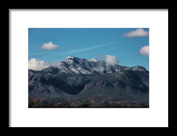 Cumulus Clouds Arizona - Framed Print