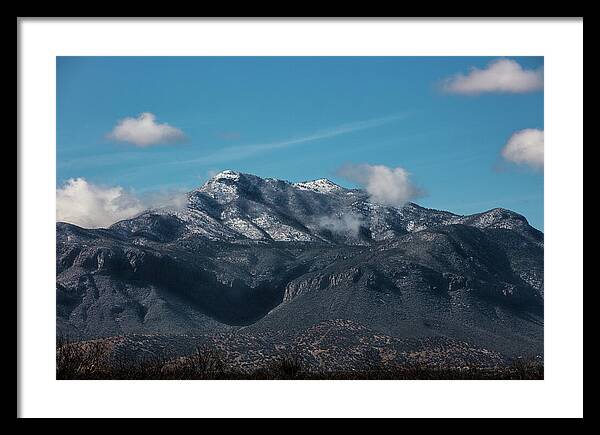Cumulus Clouds Arizona - Framed Print