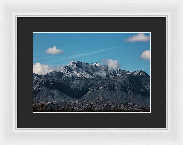 Cumulus Clouds Arizona - Framed Print