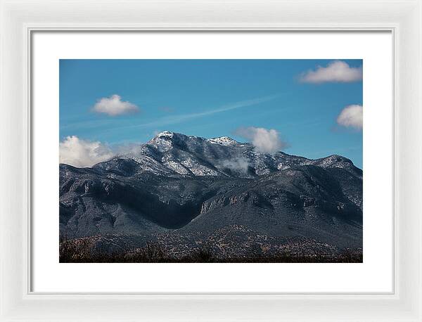 Cumulus Clouds Arizona - Framed Print