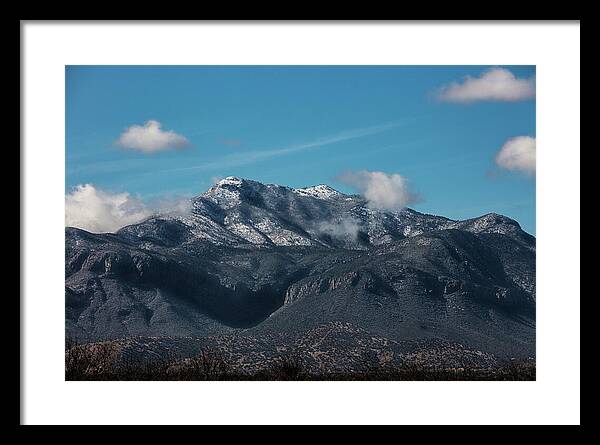 Cumulus Clouds Arizona - Framed Print