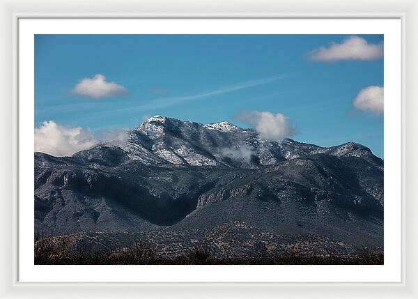 Cumulus Clouds Arizona - Framed Print