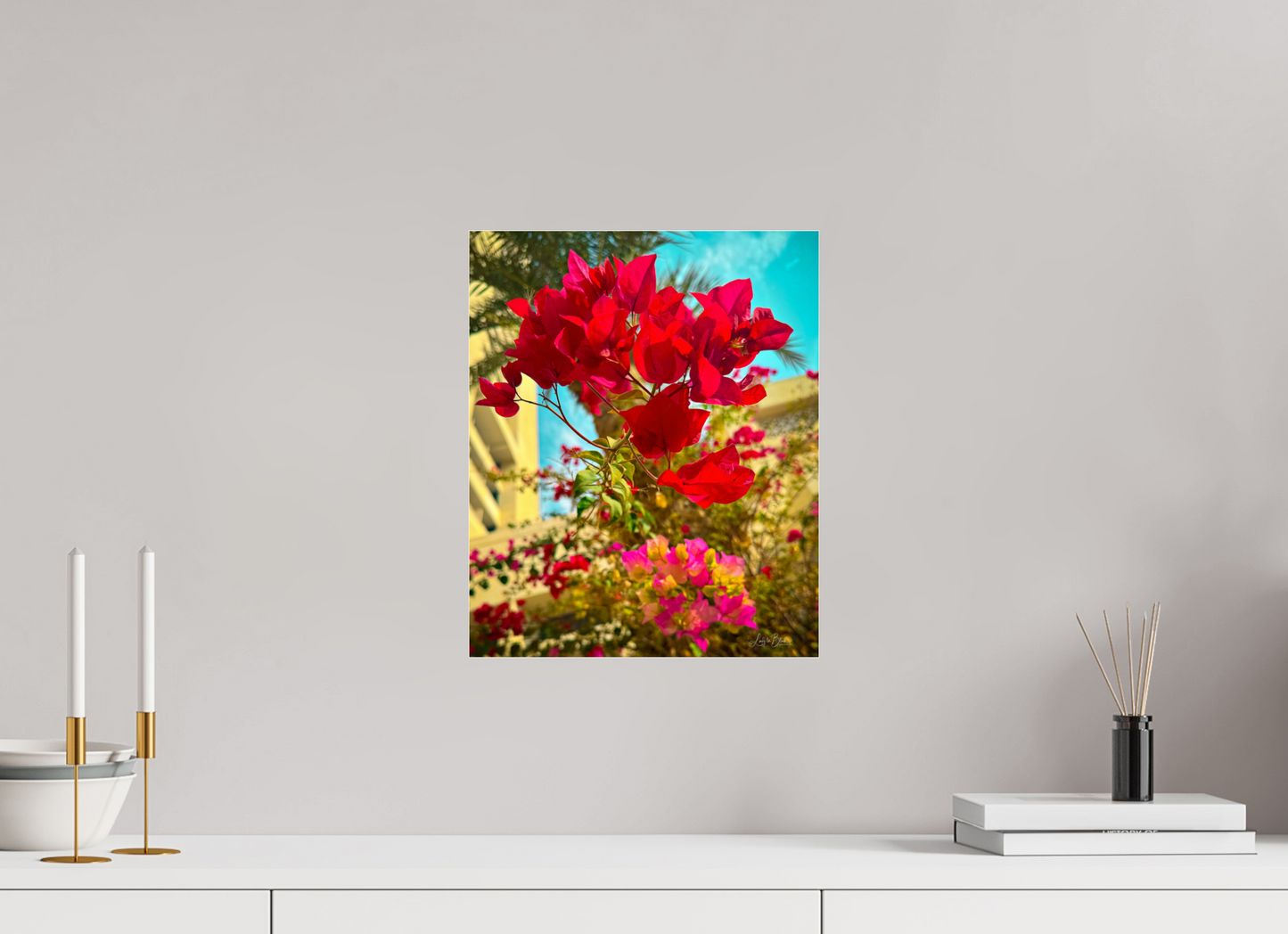 12 x 14.6″, Photo Print Under Acrylic Glass Gardens II