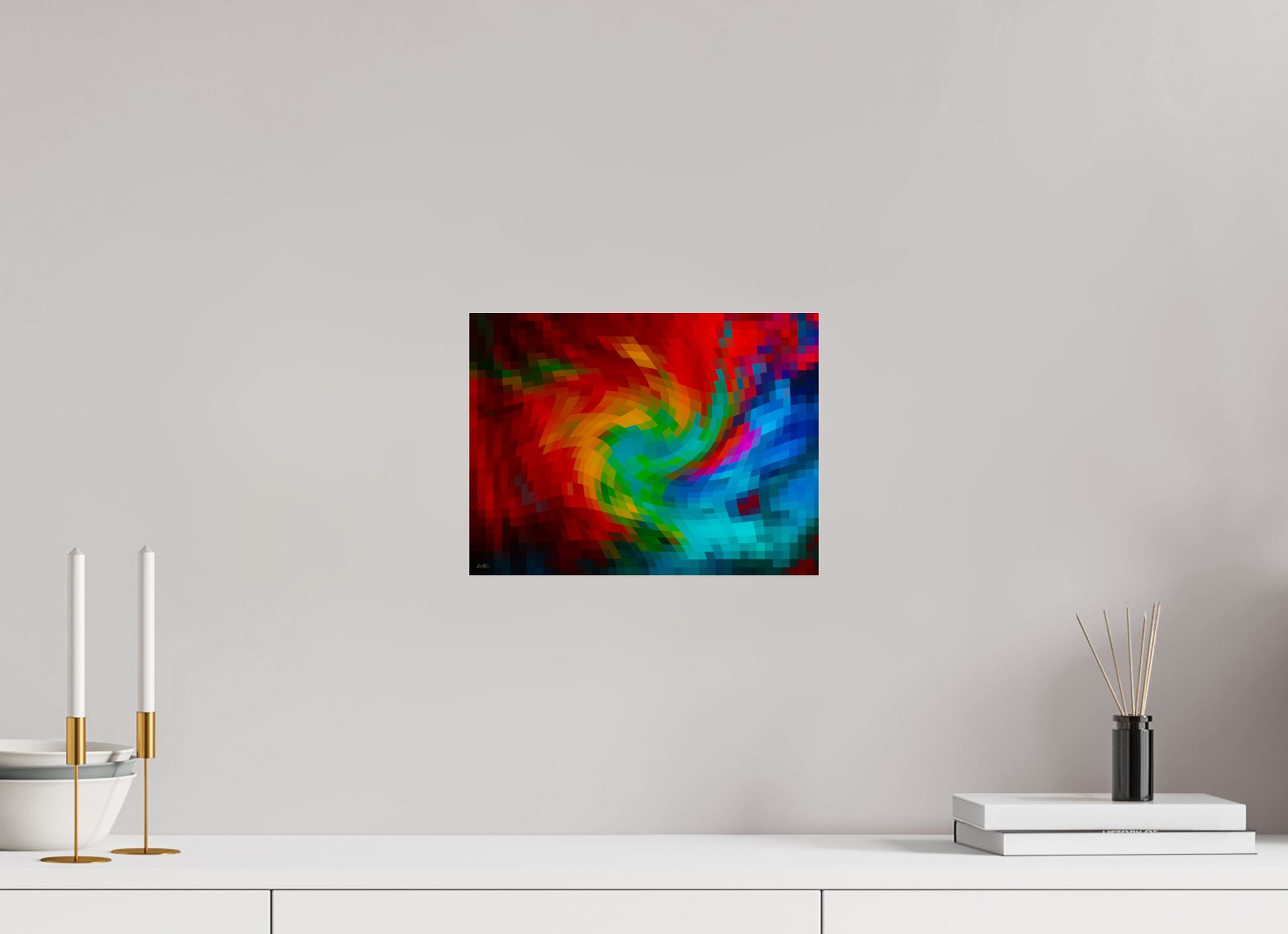 12 x 9″, Photo Print Under Acrylic Glass Groovin' and Movin' II