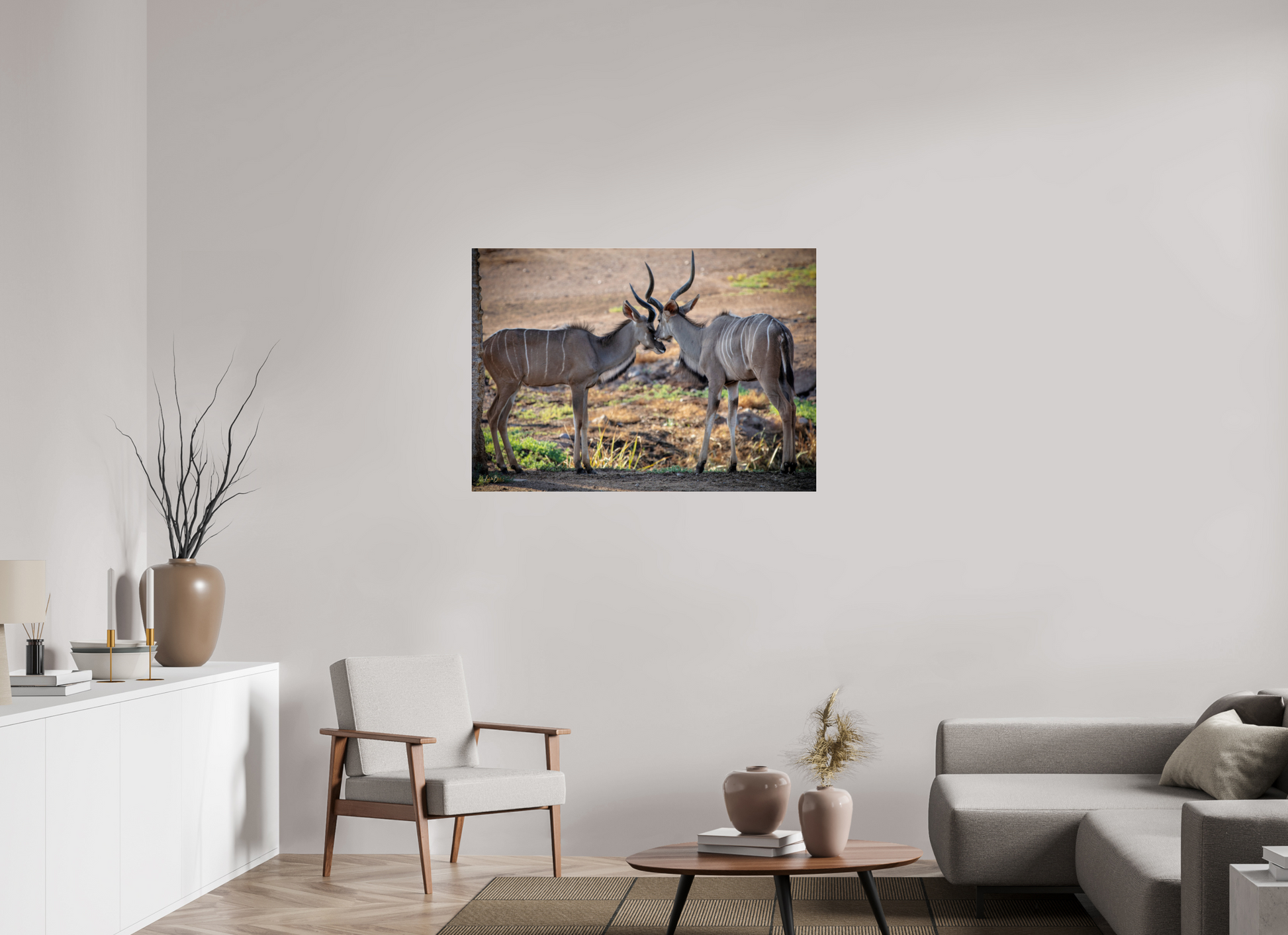 43.9 x 31″, Photo Print Under Acrylic Glass Love You, Too